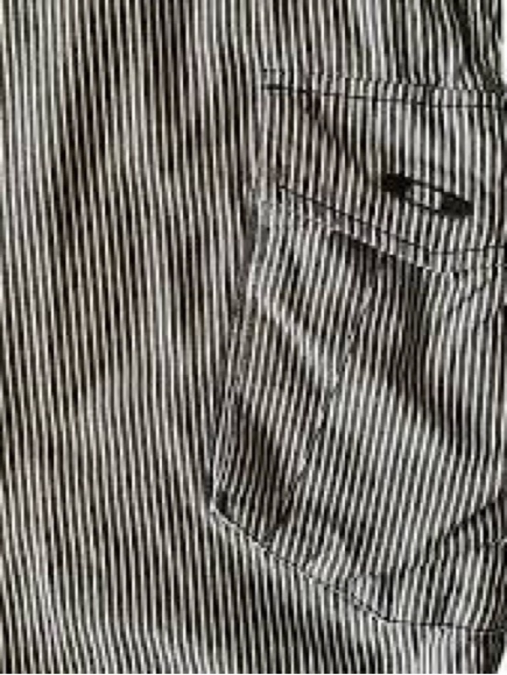 Oakley Men's Black & White Striped Cargo Shorts